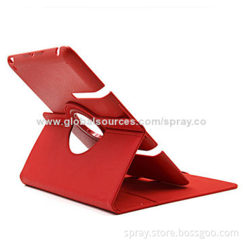 Luxury PU Leather Folio Stand Case Cover with Auto Sleep Wake Function for iPad air